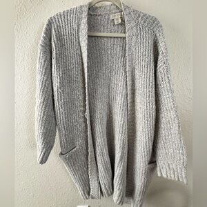 T.J.Maxx Light Gray Women's Cardigan